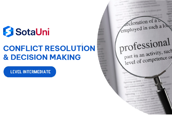Core Competency - Conflict resolution & Decision making CC-03-CDM
