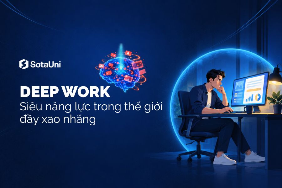 Deep work - Tập trung sâu trong thế giới xao nhãng DeepWorkVIE