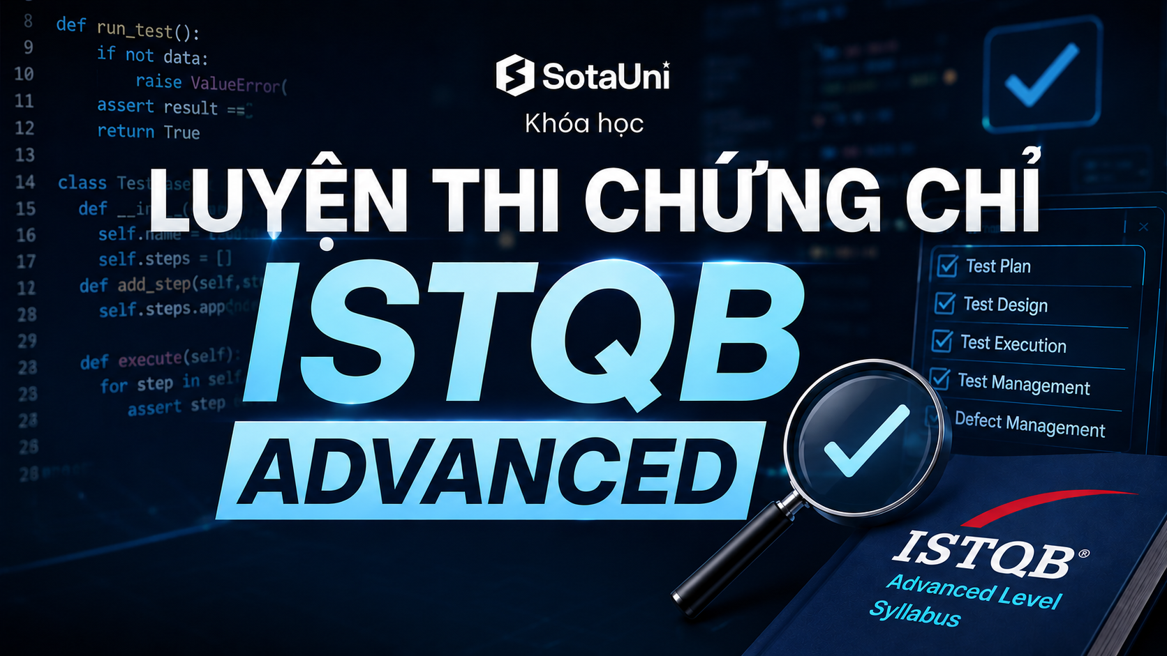 Luyện thi chứng chỉ ISTQB Advanced ISTQB